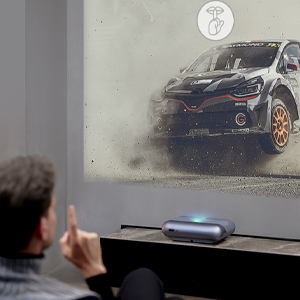 JMGO O1 Pro điều khiển cử chỉ