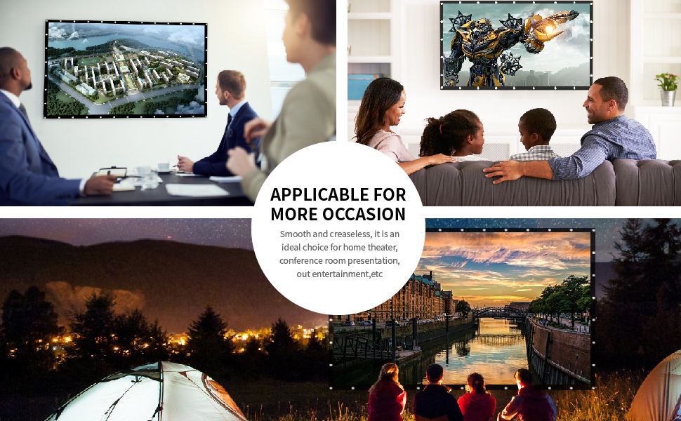 Màn chiếu Vankyo 100 inches đẳng cấp