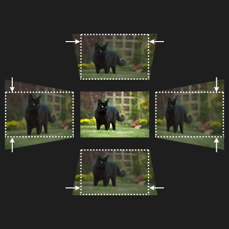 Chỉnh sửa Keystone cho Sự biến dạng